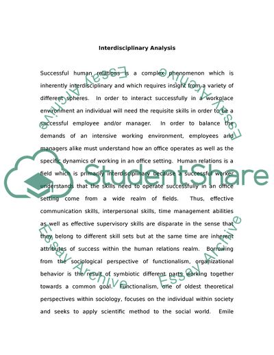 Successful Human Relations Practice