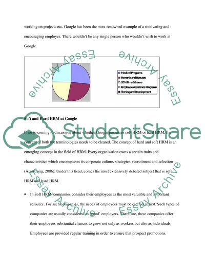 Soft and Hard HRM at Google
