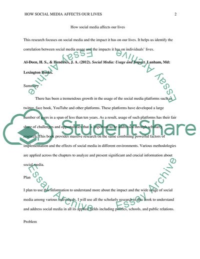 How Social Media Affects Our Lives