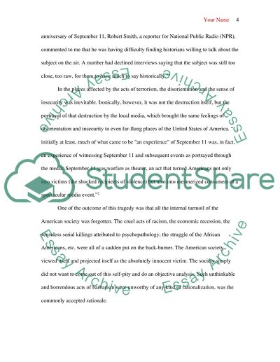 Portrayal of Muslims and the Arab Community In Hollywood Cinema in a Post-9/11 world