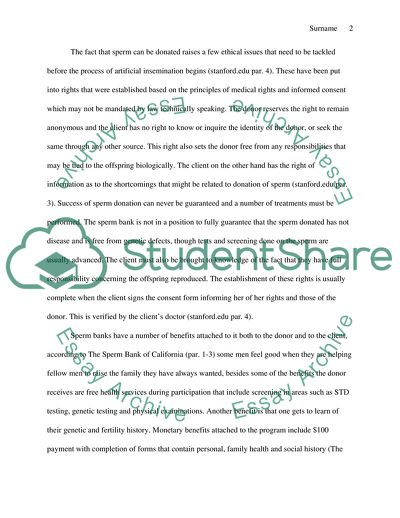 The Benefits of a Sperm Bank