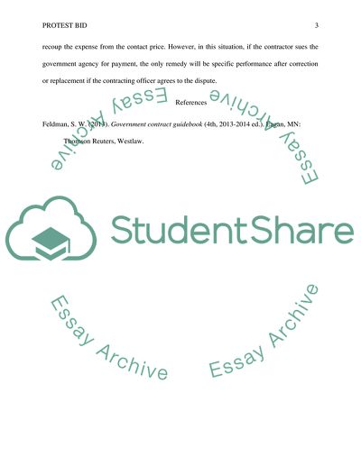 Protest Bid in the US