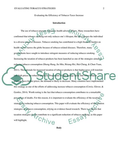 Samples Of Essay Outlines The Strategies Taxation Used To Reduce Tobacco Related Harms Discipline Essay also Descriptive Essay On Nature The Strategies Taxation Used To Reduce Tobacco Related Harms Essay Pro And Cons Essay
