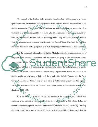 History of the Sicilian Mafia