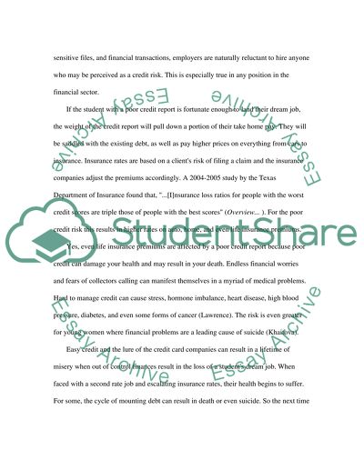 A Lure of the Credit Cards