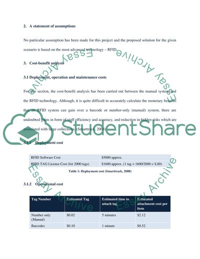 RFID for Museum and Art Gallery Collections