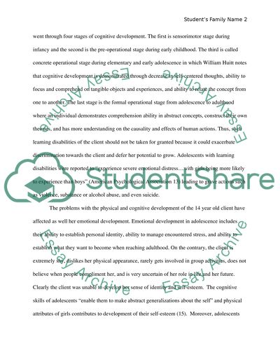 Confirm Client Developmental Status