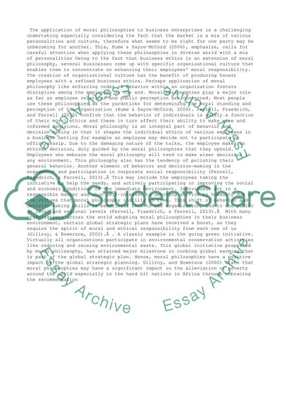 Ethics and Moral Principles