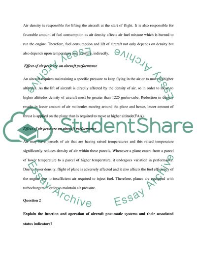 Aircraft System Principles and Applications