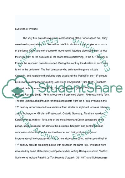 Various Musical Form