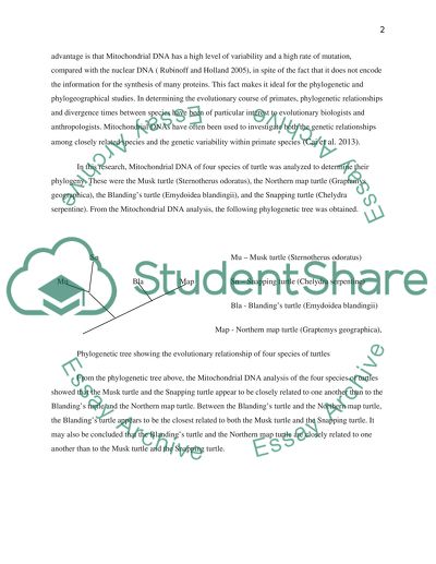 Biology introduction assignment