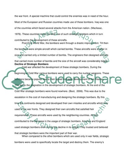 Rise of the Strategic Bomber