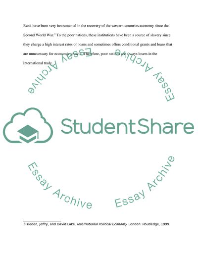 Factors Of The International Trade And Economic Growth