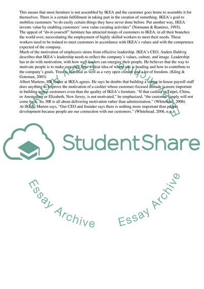 IKEAs Secret to Managing a Successful Organisation