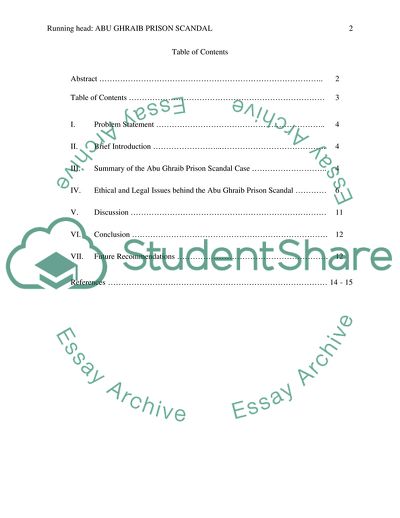 Abu Ghraib Prison Scandal