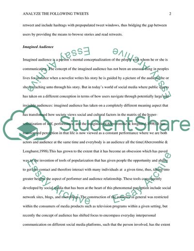 Analyze the Following Tweets