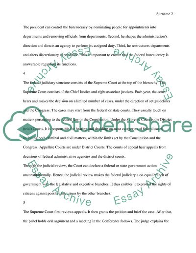 American Government and Politics