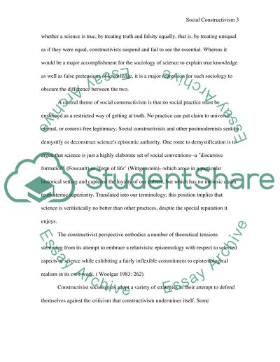 Social Constructivism