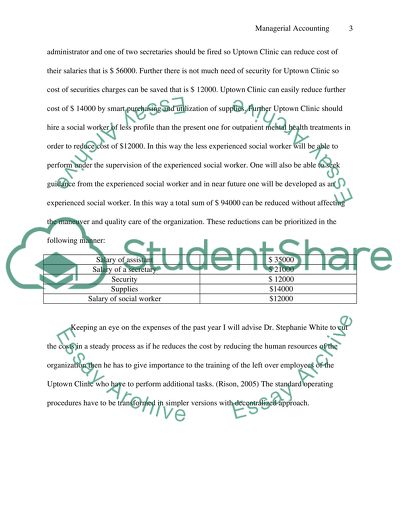 Case study of Dr. Stephanie White