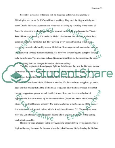 Titanic Film and Jean Paul Sartres Existentialism is a Humanism