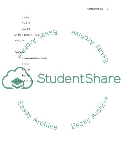 Analyzing Financial Statements