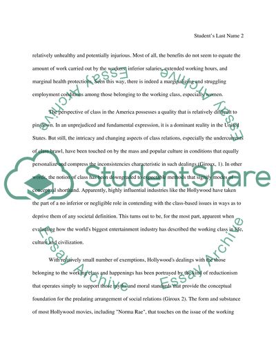 The Chronicles of the Struggles of the Working Class