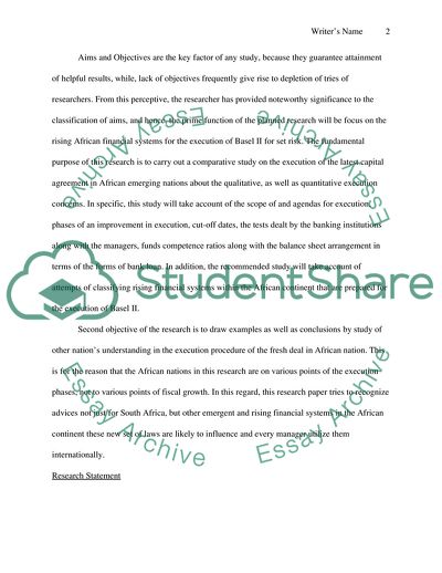 The Implications of Implementing Basel II for Operational Risk