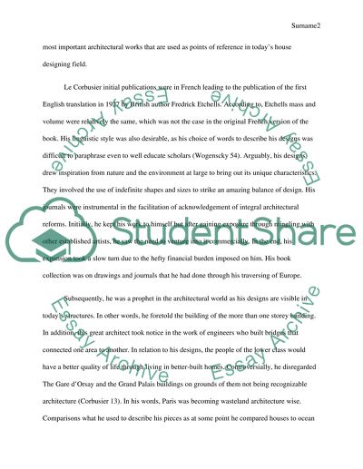 Le Corbusier: History, Work, and Style