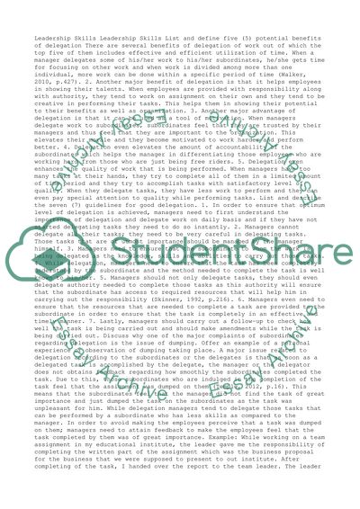 Leadership Skills8(Topic in Instruction7)