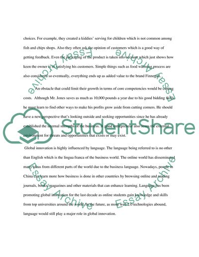 The Best Fish and Chips Shop in 2003