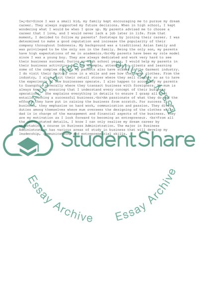 The Success in Business: Communication and Passion