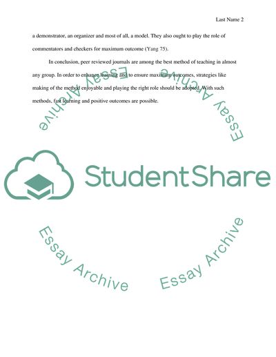 Enhancing Class Learning Strategies