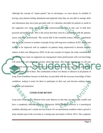 Experiencing Long-Term Care, Rehabilitation, and Recovery