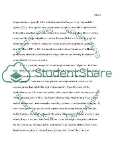 Tantra and Hinduism: Shared Philosophy, Common Faith