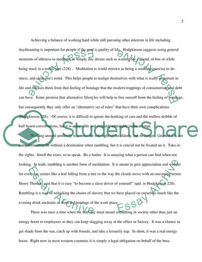 How to Interpret Idleness