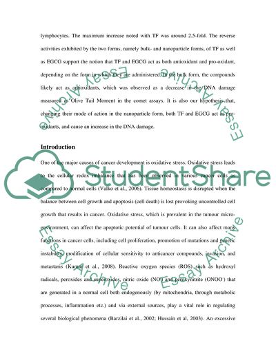 Bulk and Nanoparticle Forms of Tea Catechins and Polyphenols