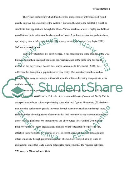 Virtualization across the Board