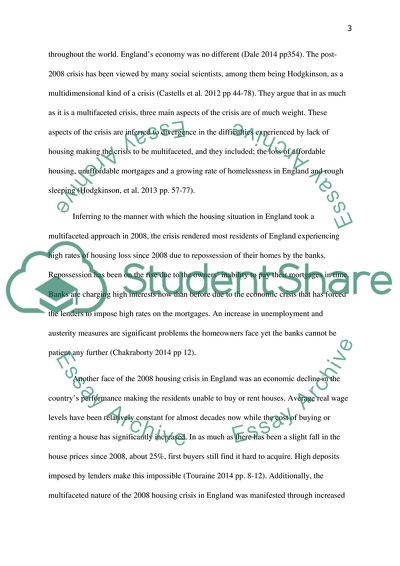 Analysis of the Post-2008 Financial Crisis