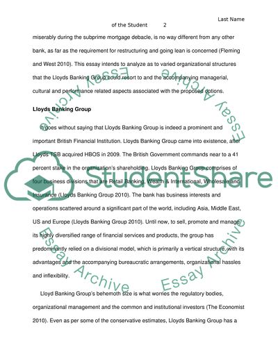 Lloyds Banking Group