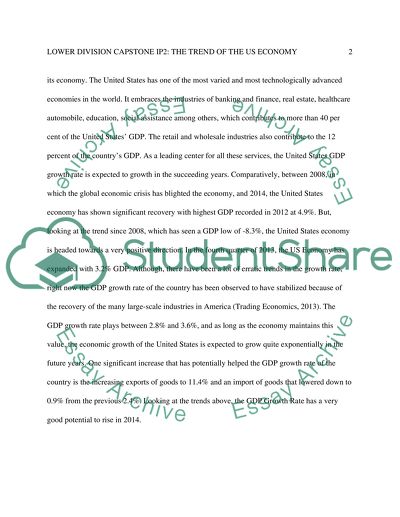 Lower division capstone IP 2