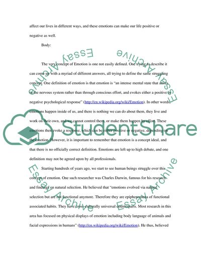 The System of Primary Emotions