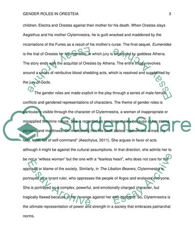 The Role of Gender in Cultural, Social, and Political Circumstances