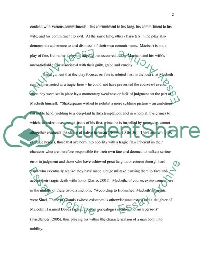 Macbeth: An Analysis of the Play by Shakespeare