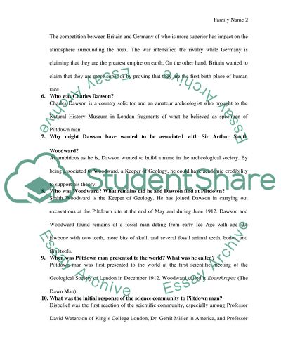 The Concept of Piltdown Man