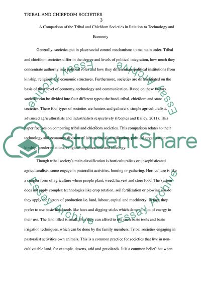 Definition of chiefdom picture