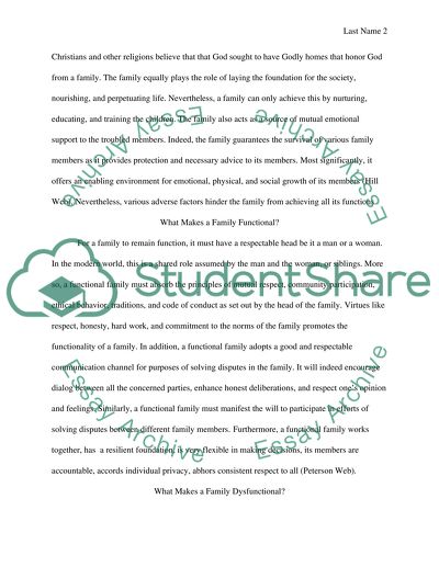 What Makes a Family Functional or Dysfunctional