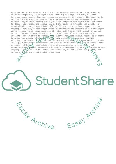 Organizational Strucrure of the Firm