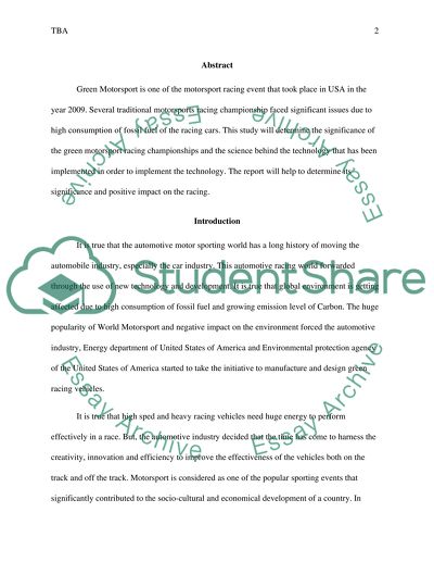 Green Motorsport in the United States