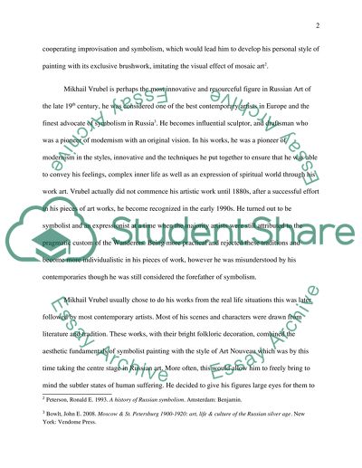 Russian Symbolism and Mikhail Vrubel