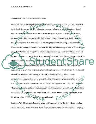 South Korean Consumer Behavior